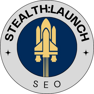 stealth launch seo logo